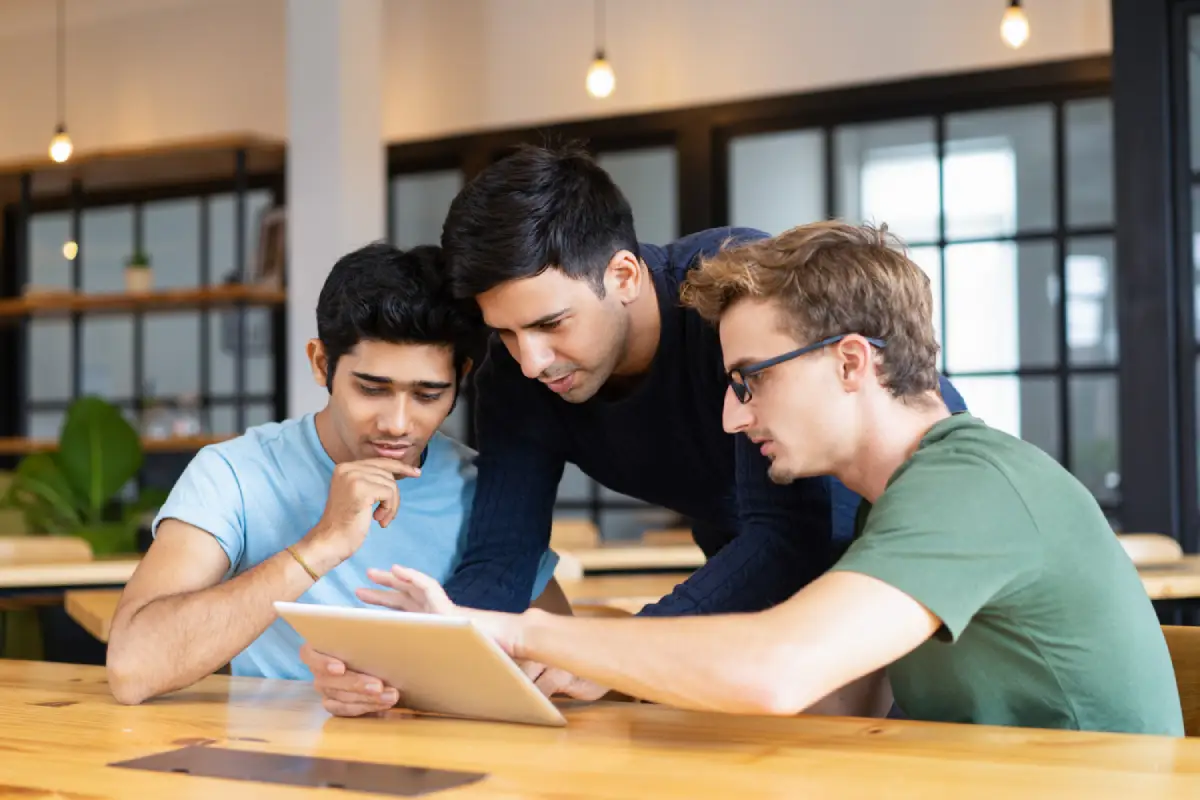 Students at Patuck-Gala College interact during a campus event, showcasing networking, communication, and teamwork among college students.